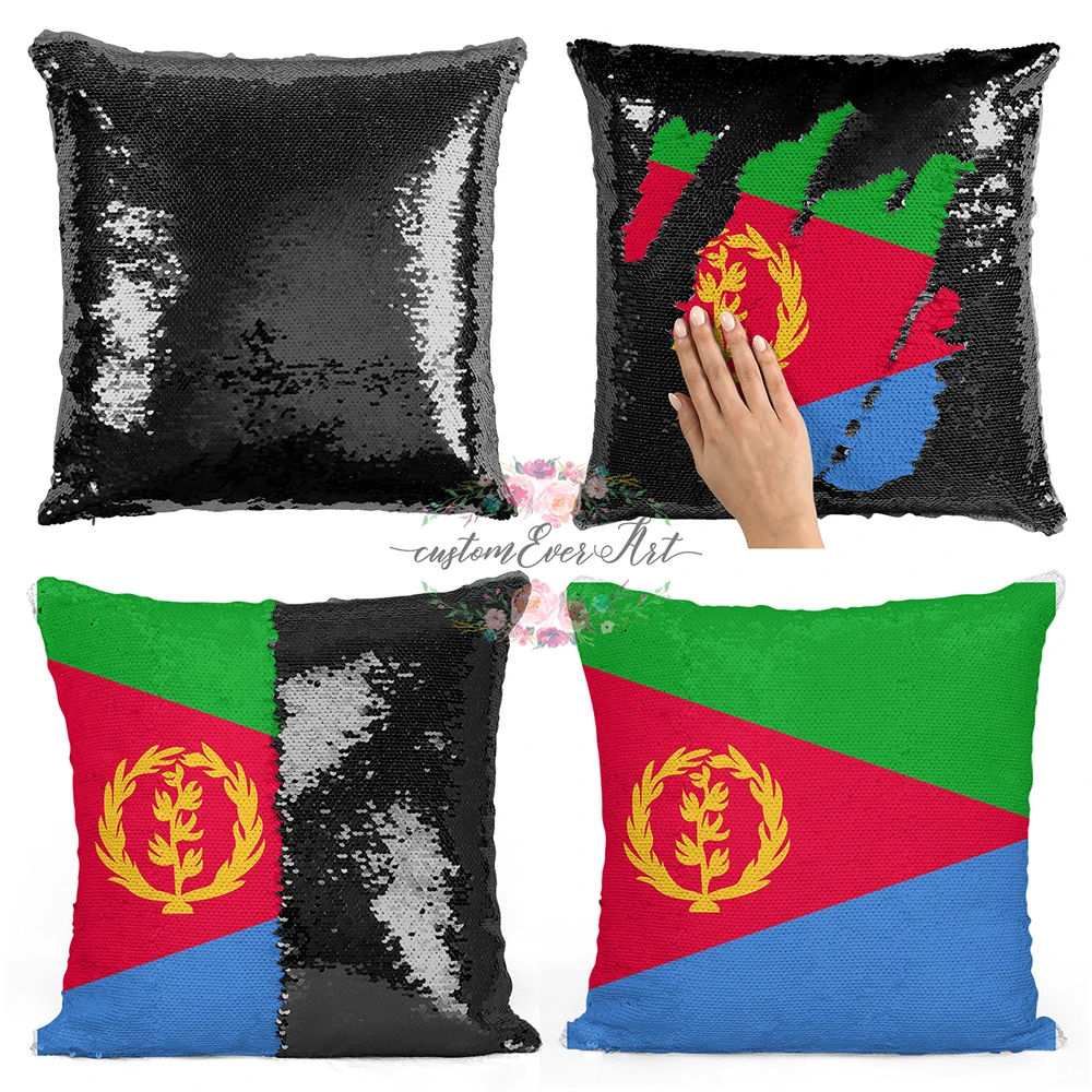 Чехол для подушки с персонализированным изображением Эритреи наволочка