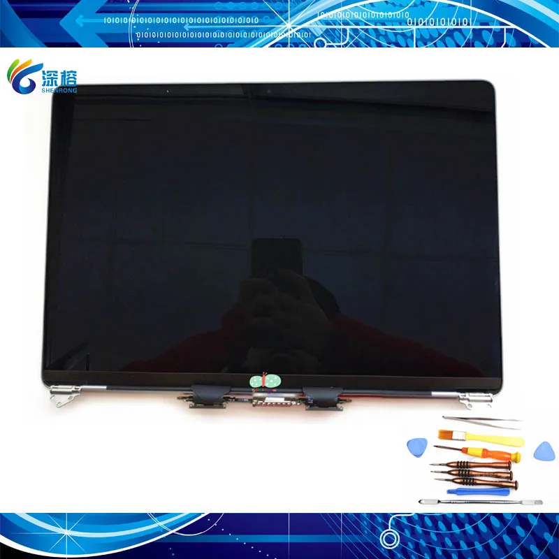 

New A1990 LCD Display Screen Complete Assembly For Macbook Pro Retina 15.4" 2018 YEAR Space Gray Grey Silver MR932 MR942