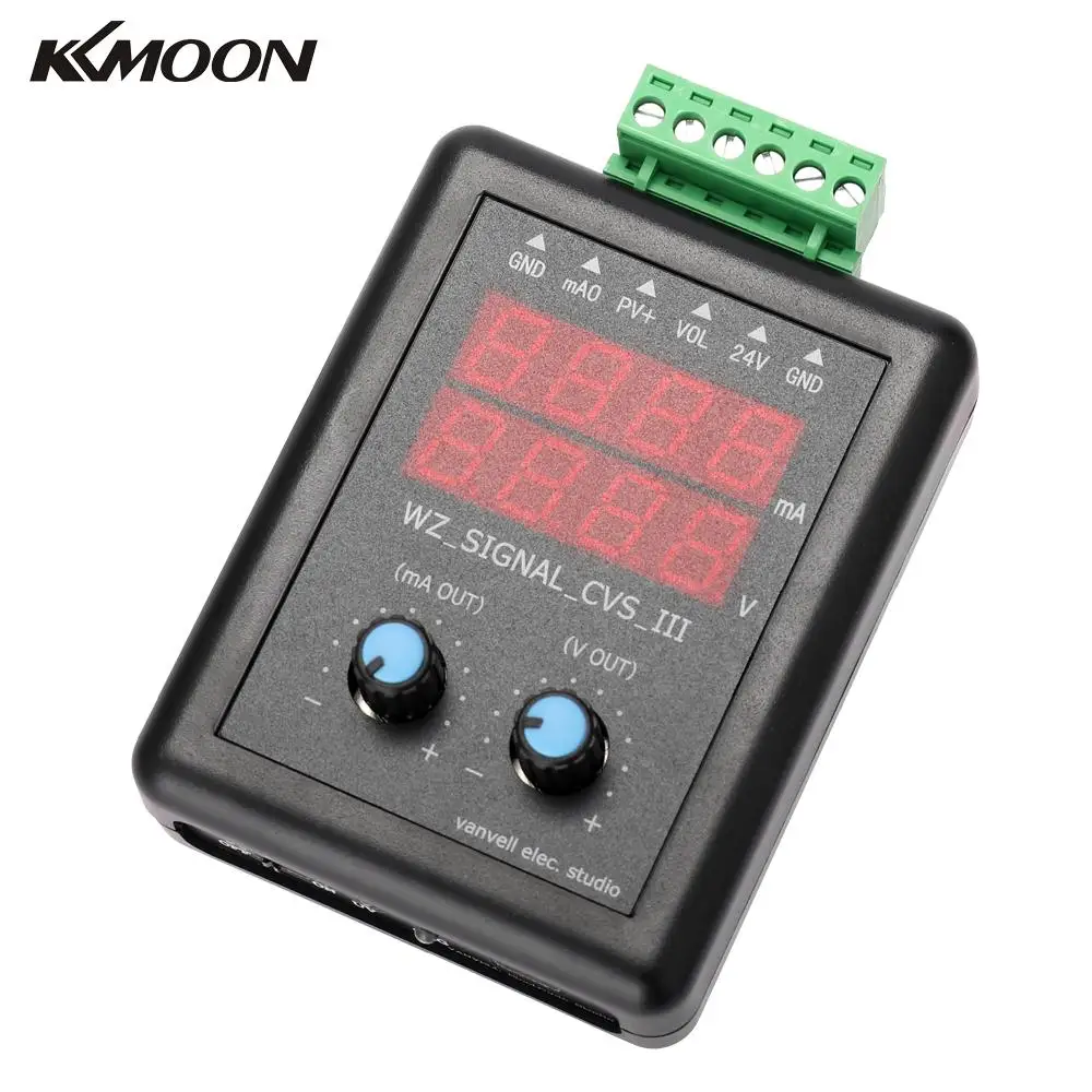 Генератор сигналов KKMOON 4 20 мА 0 10 В 24 передатчик напряжения тока источник сигнала
