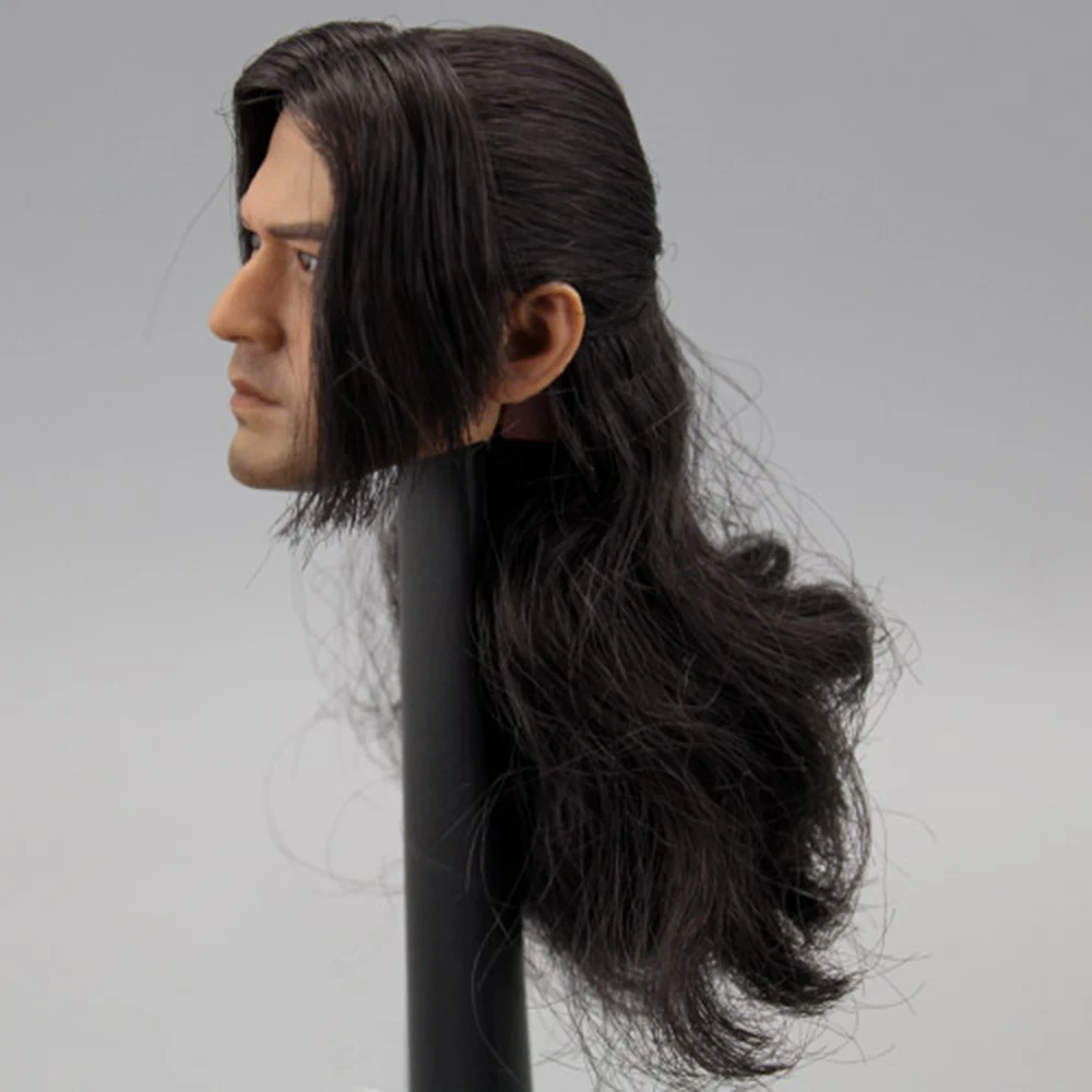 Модель с длинными волосами Takeshi Kaneshiro модель резной головы Akechi Samanosuke подходит для - Фото №1