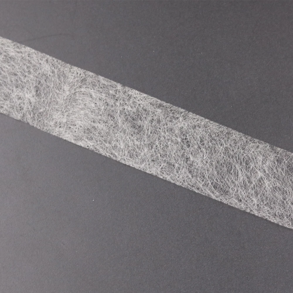 Белый 3 м * 38 мм железа на пеньковых лентах чудо паутина плавное склеивание