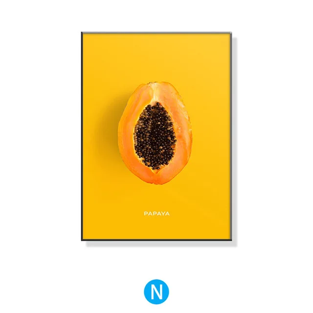 Авокадо декоративная картина скандинавский новый стиль Современная