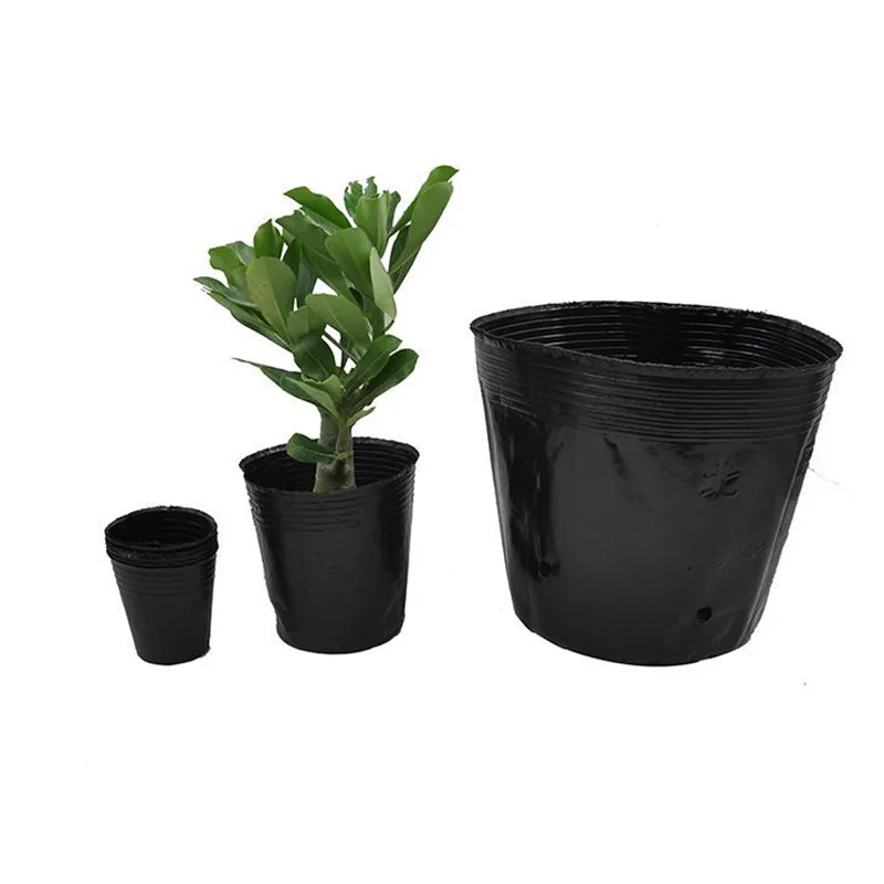 Пластиковый горшок для детских горшков и плантаторов контейнер размножения сада