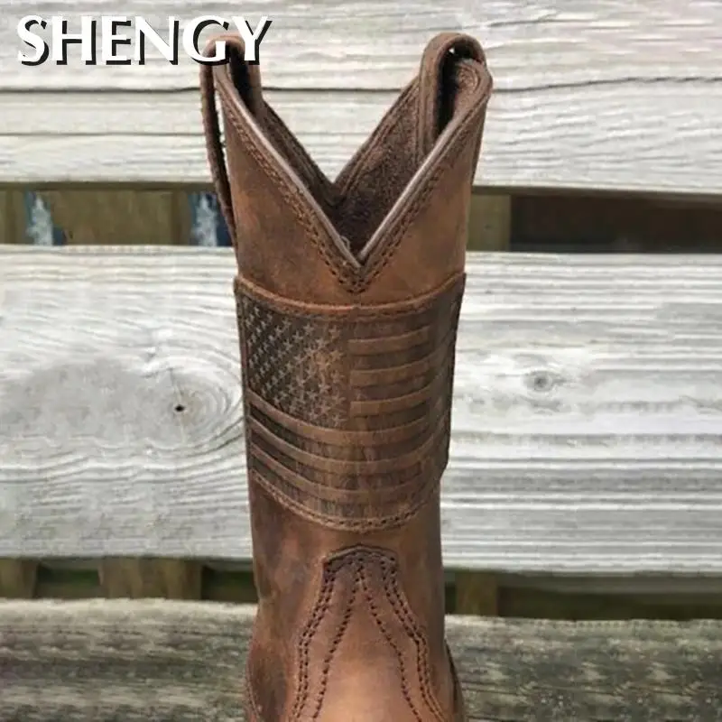 Мужская кожаная Нескользящая повседневная обувь на низком каблуке с круглым