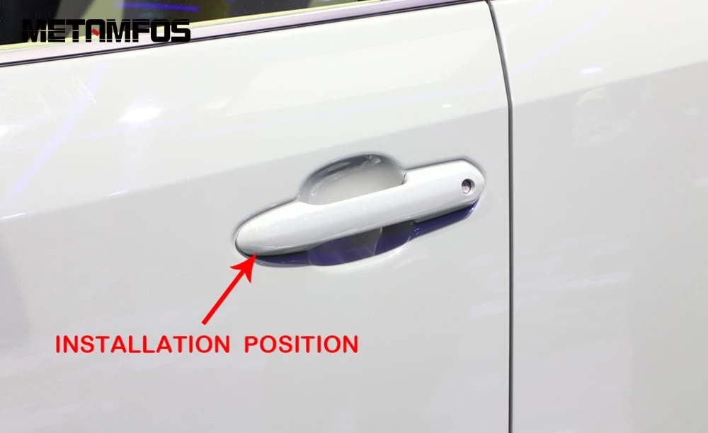 Для Toyota Rav4 для Previa Rav 4 2019 2021 углеродного волокна дверные ручки Catch Кепки крышка