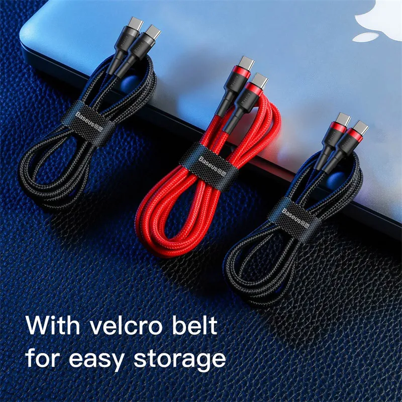 Кабель usb type c-usb c для apple macbook pro Samsung xiaomi notebook air зарядный кабель PD быстрой зарядки и