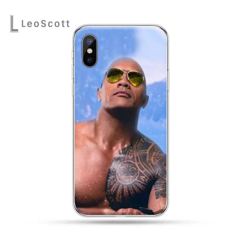 

Actor The Rock Dwayne Johnson luxury Anti-fall Phone Case For iphone 12 5 5s 5c se 6 6s 7 8 plus x xs xr 11 pro max