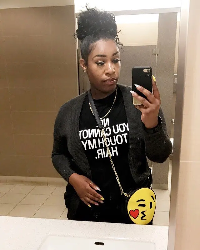 

2021 NO YOU CANNOT TOUCH MY HAIR PrintTee Hipster Drop Ship Tees Women Tshirts Summer Funny T Shirt for Lady Top