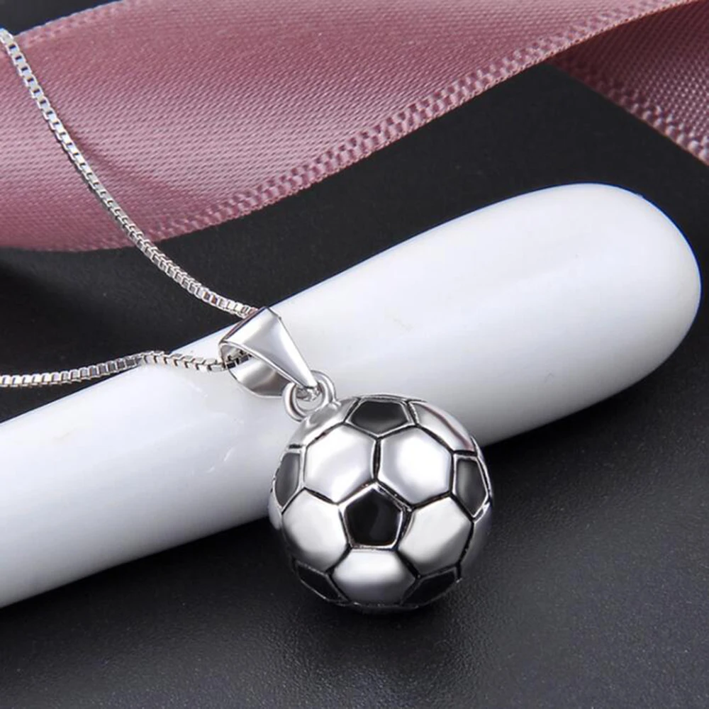 Очаровательное ожерелье из стерлингового серебра 925 пробы с подвеской в виде