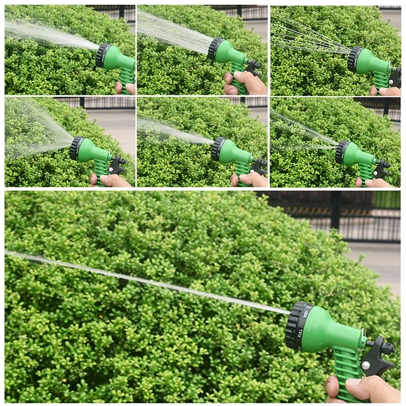 

Garden Hose Pipe Water Hose Expandable Magic Flexible Watering Hose Car Wash Spray Hose Plastic Garden Hoses Pipe With Spray Gun