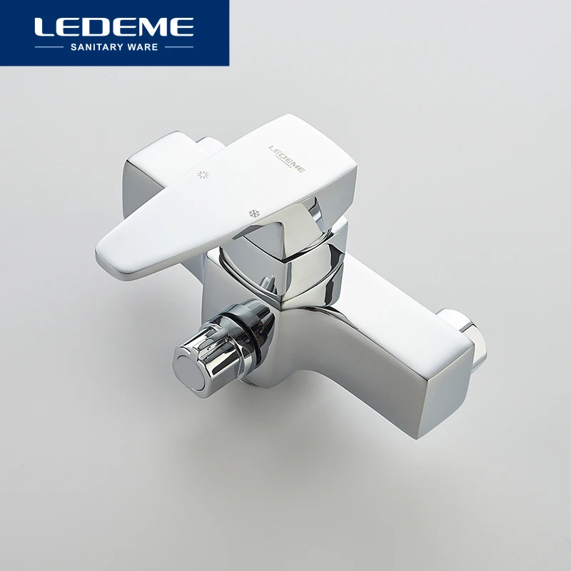 LEDEME Смеситель для ванны с длинным изливом 300мм. латунь Цвет: хром L2230|set fashion|set bathset