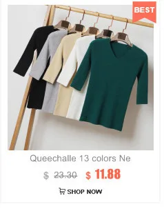 Queechalle, вязаный пуловер, женский, Повседневный, круглый вырез, однотонный, свободный, тонкий, свитер, женский, яркий, Шелковый, короткий рукав, женские топы