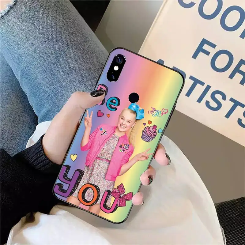 

Jojo Siwa cute girl luxury design cover Phone Case For Xiaomi Redmi note 7 8 9 t max3 s 10 pro lite
