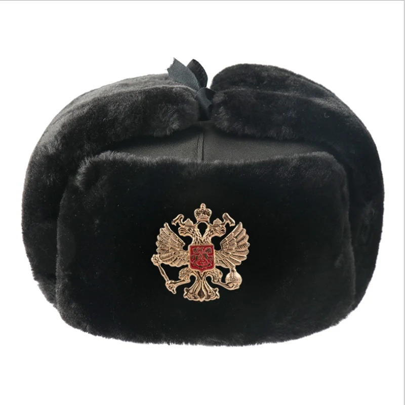 13 WZCX, советские военные значки, пилот, охотник, шапка, сохраняющая тепло, защита от холода, утолщенная ушанка, ушанка, снежные шапки - Цвет: 13