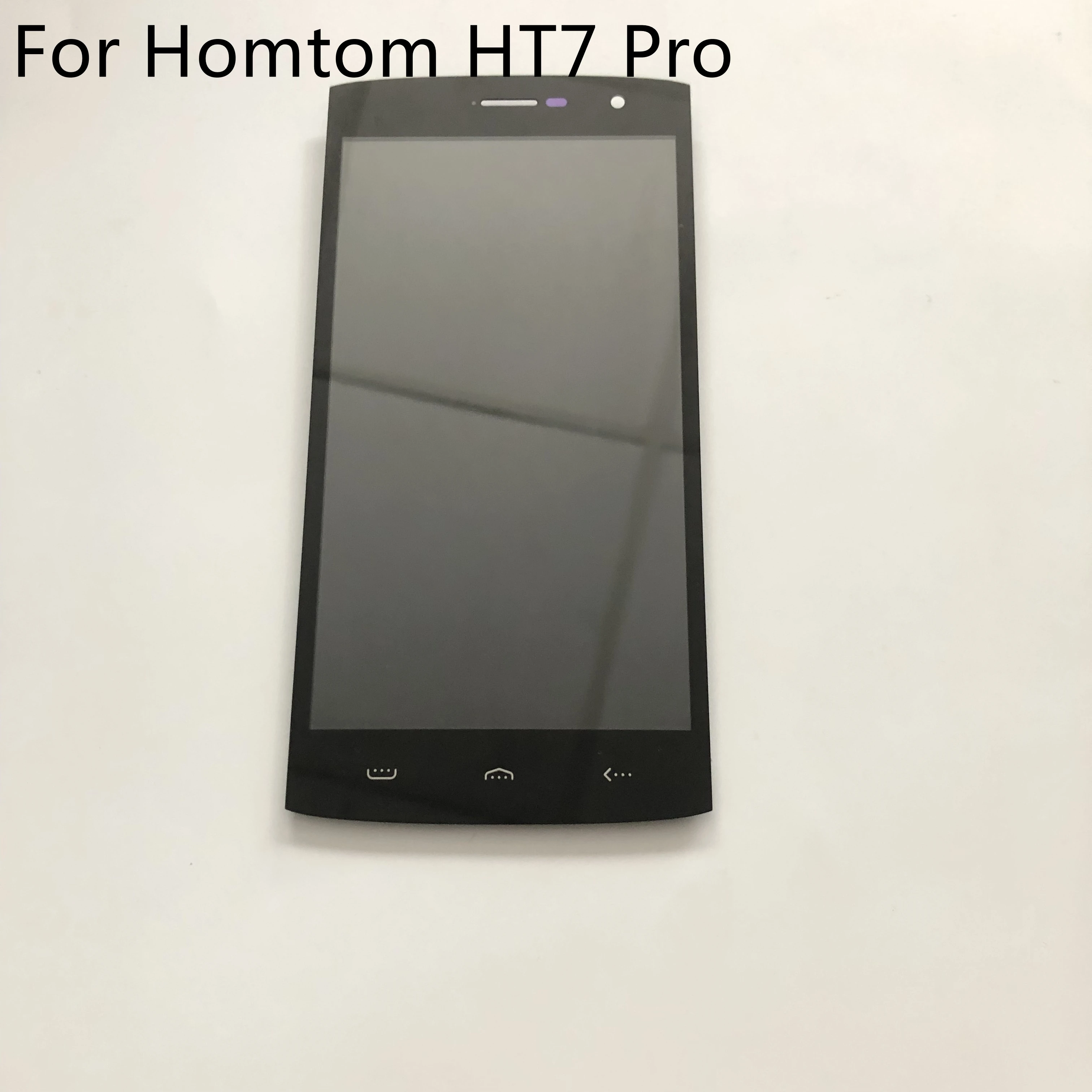 Используется высокое качество ЖК дисплей экран + сенсорный для HOMTOM HT7 Pro MTK6580
