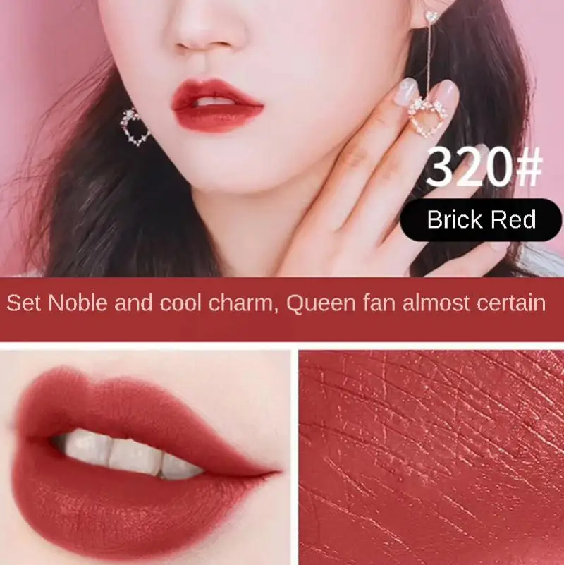 

Diamond Star Flame Crystal Diamond Sparkle Mousse Lipstick Velvet with Fine Texture, Full Lock Color and Mirror