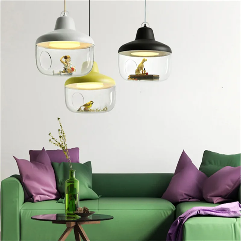 Винтажная люстра со стеклянным шариком рабочая освещение кухонные люстры