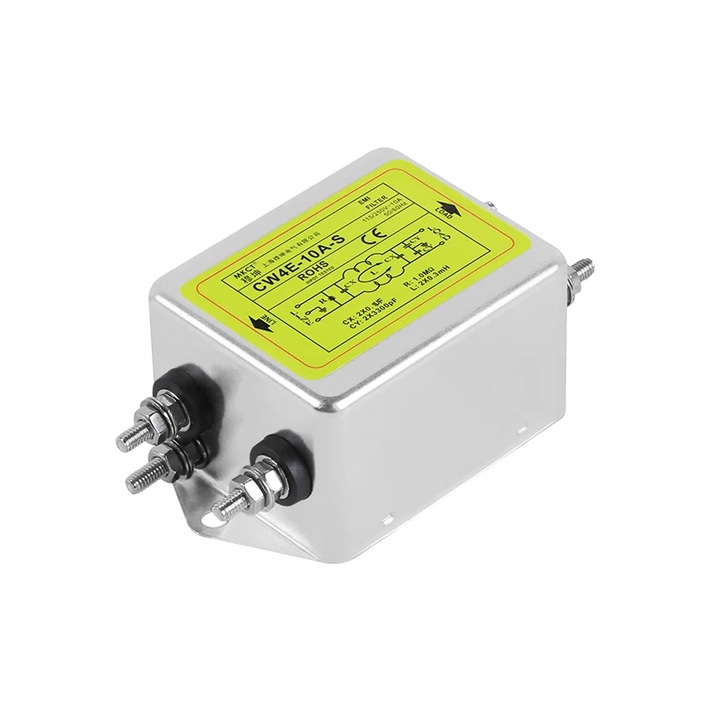 Болтовое соединение однофазный фильтр электромагнитного помех для защиты от