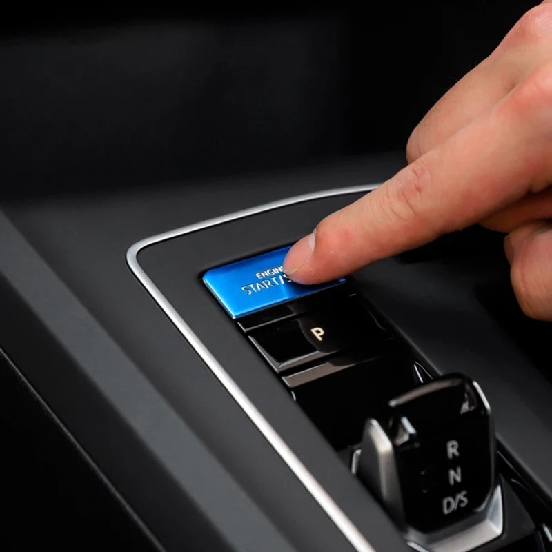 Кнопка запуска и остановки автомобильного двигателя крышка переключателя