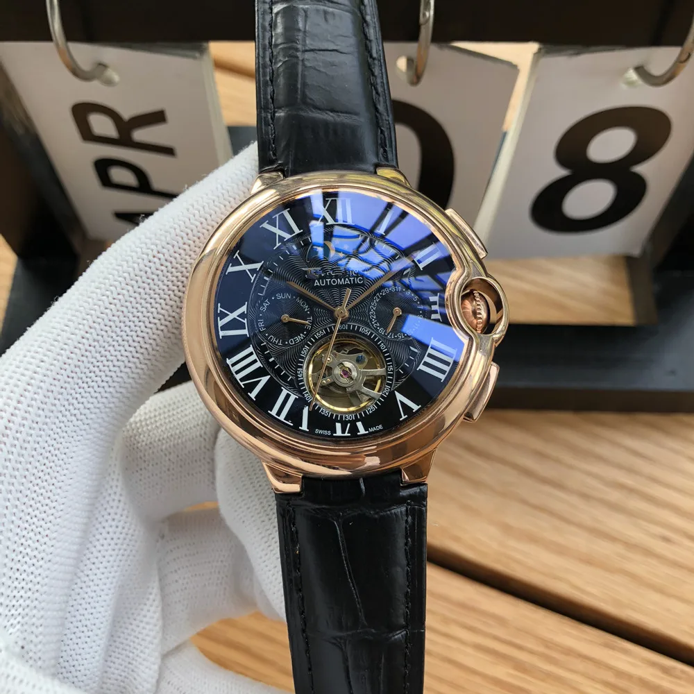 Часы наручные мужские автоматические брендовые Роскошные спортивные