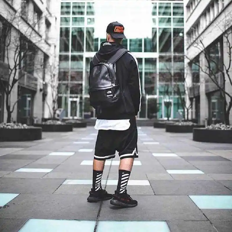 

Men's Casual Shorts Hip Hop Streetwear Male Gyms Fitness Short Pants Sportswear Bottoms Bodybuilding Men Shorts