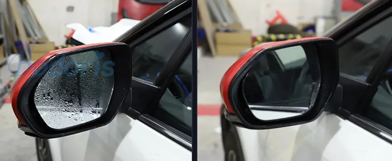 Для Toyota C-HR CHR C HR углеродное волокно противотуманная фара ручка боковое крыло заднего вида крышка автомобиля Стайлинг Аксессуары