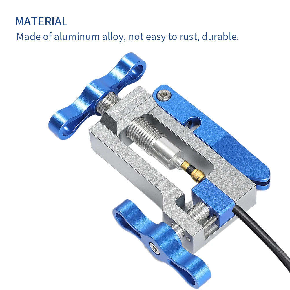 

Installation Professional Aluminum Alloy Outdoor With Hose Cutter Universal Repair For Bicycle Olive Head Tool Oil Needle Driver