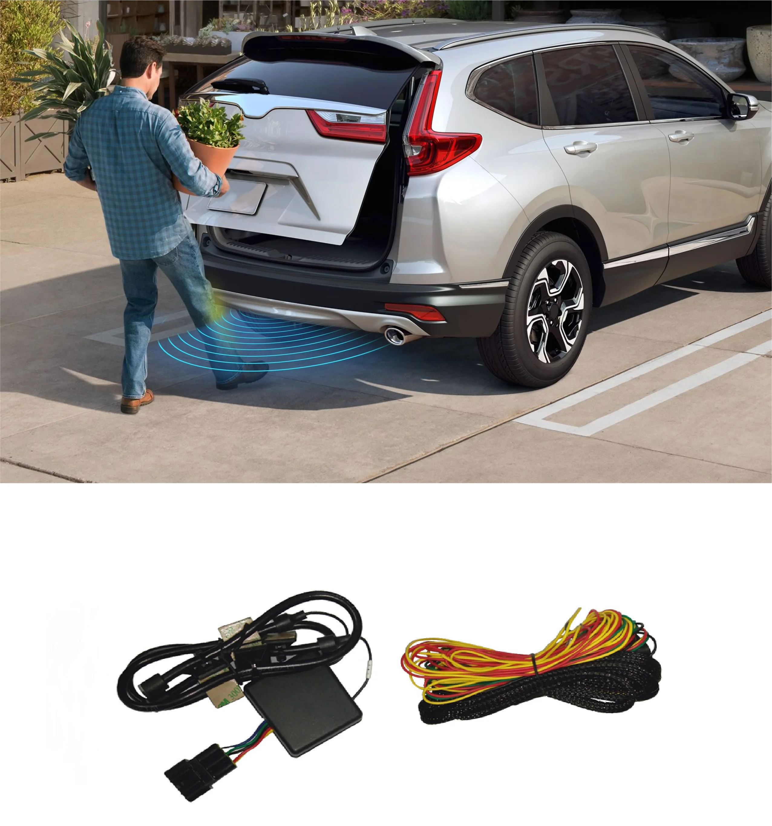 Foot активированный магистраль выпускающий Hands free багажник доступа автоматическое