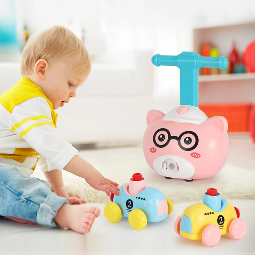 

Inertia Balloon Car Kids Toddlers Educational Practical Learning Power Balloon Launcher Develop Thinking Skills Toys for Kids