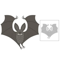 2020 new halloween decoration metal cutting dies animal bat and fly wing die cut scrapbooking for craft card making no stamp set