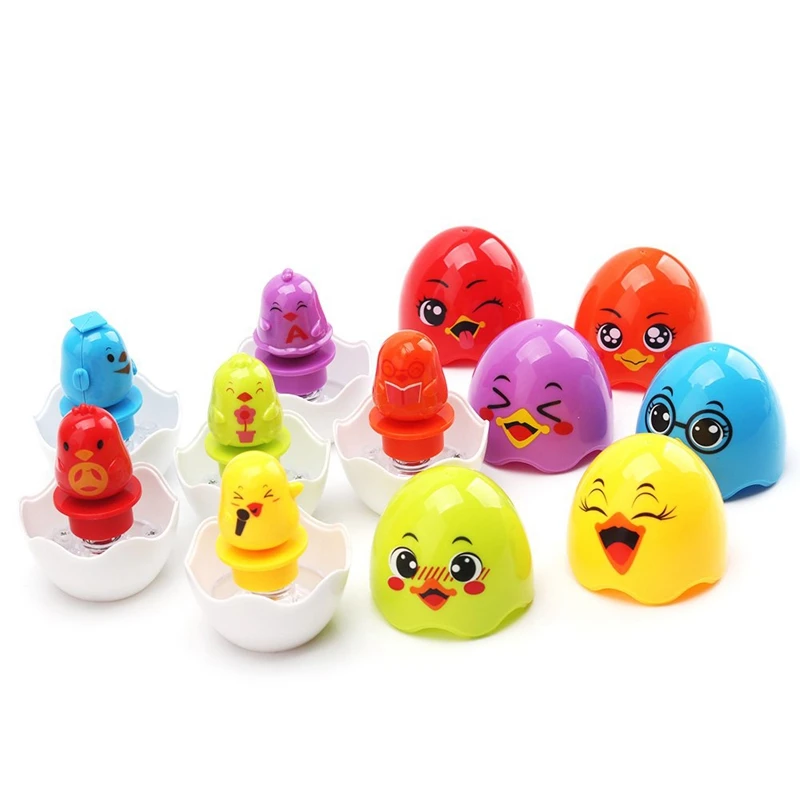 

Musical Easter Eggs Toy Chicken Stacking Eggs for 1 2 3 Year Old Baby & Toddler Sound Toys Infants Birthday Gift
