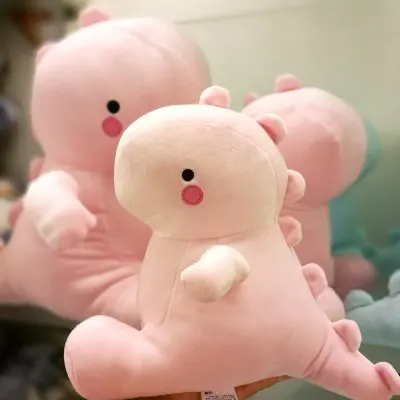 

New Creative Cartoon Sitting Posture Cotton Girl Dinosaur Plush Doll Room Decoration Doll Children'S Doll Plush Toy Ae044