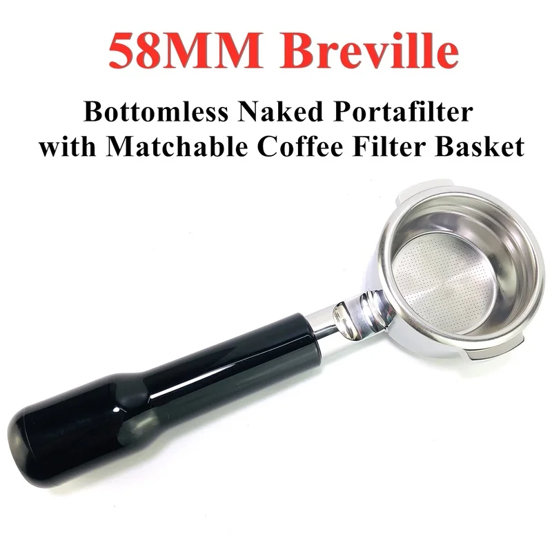 Эспрессо без дна Breville 58 мм голая портативная машина для кофемашины bes900 920XL bes980XL