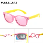 Солнцезащитные очки WarBlade для мальчиков и девочек UV400, поляризационные, силиконовые, 2020