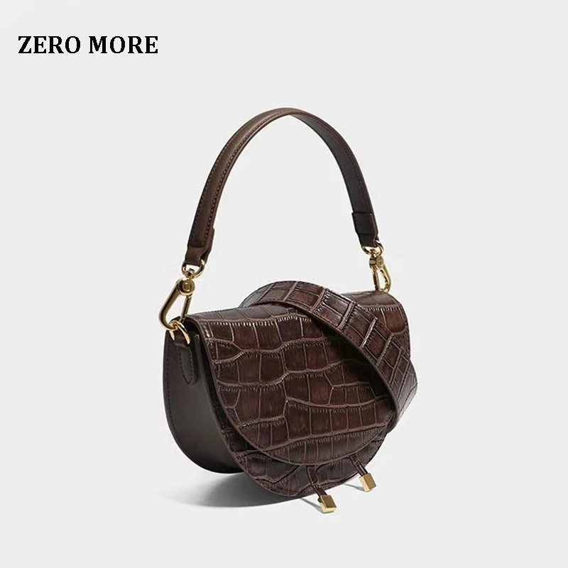 ZERO MORE 2019 новые модные женские сумки полукруглый чехол из искусственной кожи
