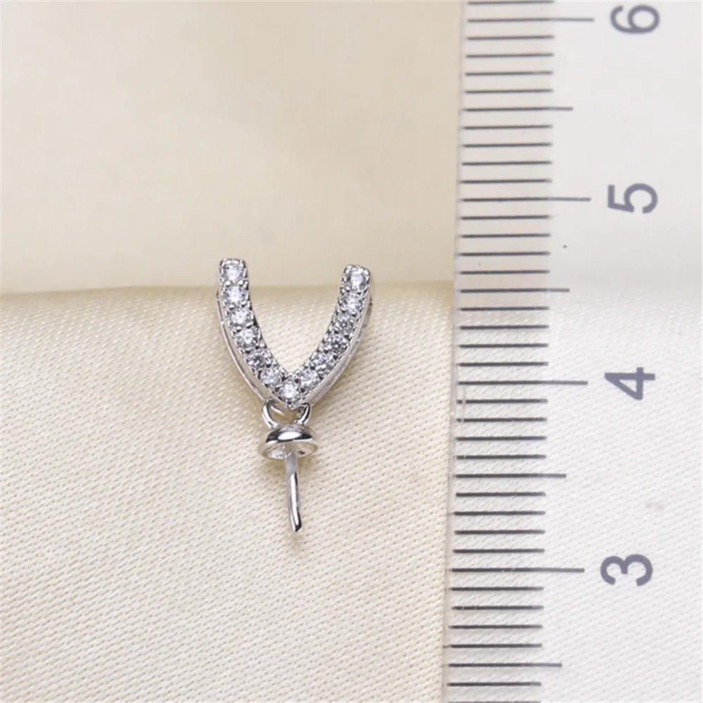 Модные стеклянные бусины фурнитура для подвесок комплектующие ювелирных