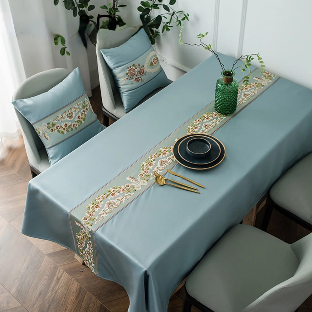 

toalha de mesa e acessórios decoração cozinha Nórdico retro toalha de mesa retangular à prova dwaterproof água e