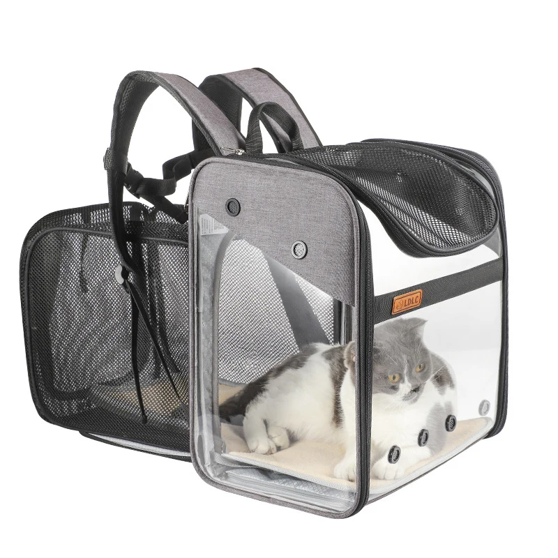 Dog Carrier Bags Portable Pet Cat Dog Outdoor Backpack Breathable Cat Carrier Bag Transport Carrying For Cats Small Shoulder Bag