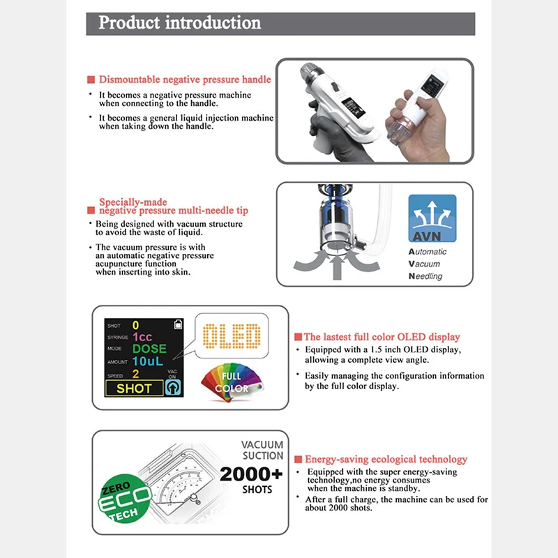 5/9 шпильки одноразовые инъекции pinhead для мезо пистолет картридж отрицательного