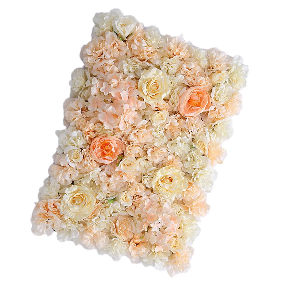 Искусственный цветок розы свадьба 3D настенная панель Runner Свадьба искусственная