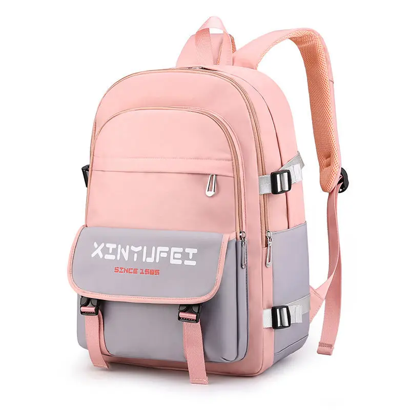 Школьные ранцы для девочек-подростков, вместительные женские рюкзаки для студентов, нейлоновые школьные портфели для ноутбука