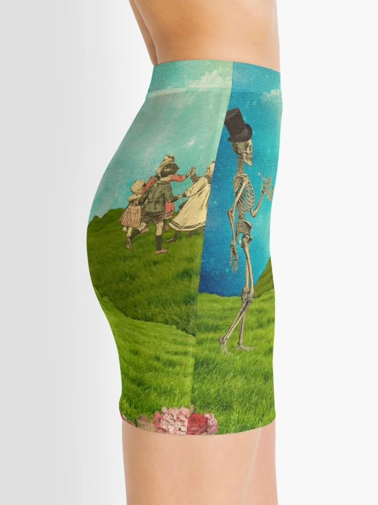 

Thank Mr. Skeltal Mini Skirt