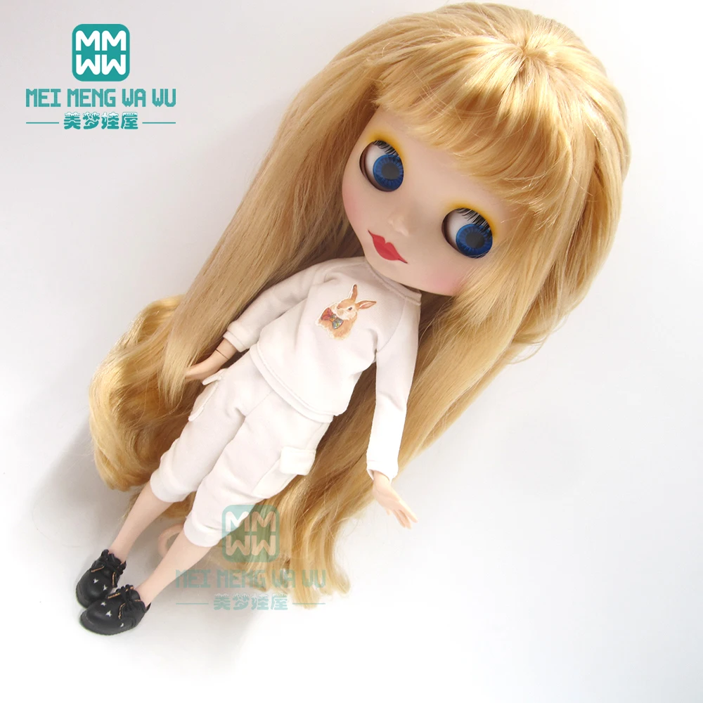 Белый свитер Blyth повседневные штаны для кукол Azone 1/6 1 шт. | Игрушки и хобби