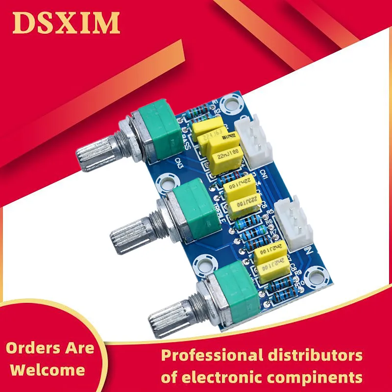 XH M802 Плата усилителя высоких и низких смеситель напряжения тональная плата объем