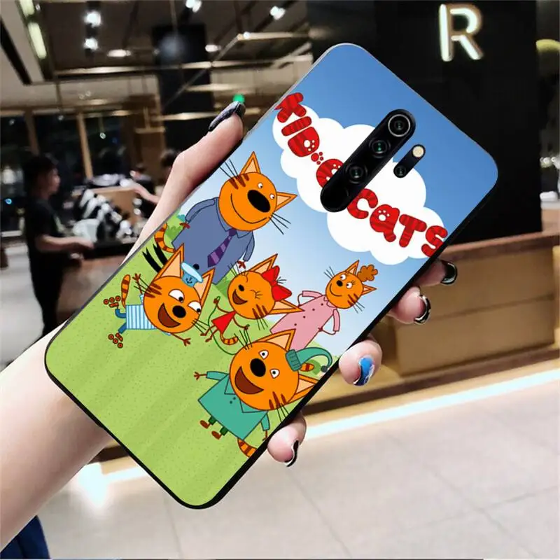 Изображением героини мультфильма леди E кошки Блестящий милый чехол для телефона