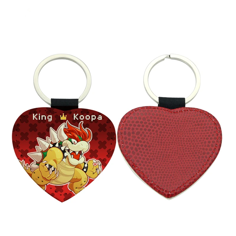 Пустые сублимационные кожаные подвески из змеиной кожи 20 шт./лот брелки для