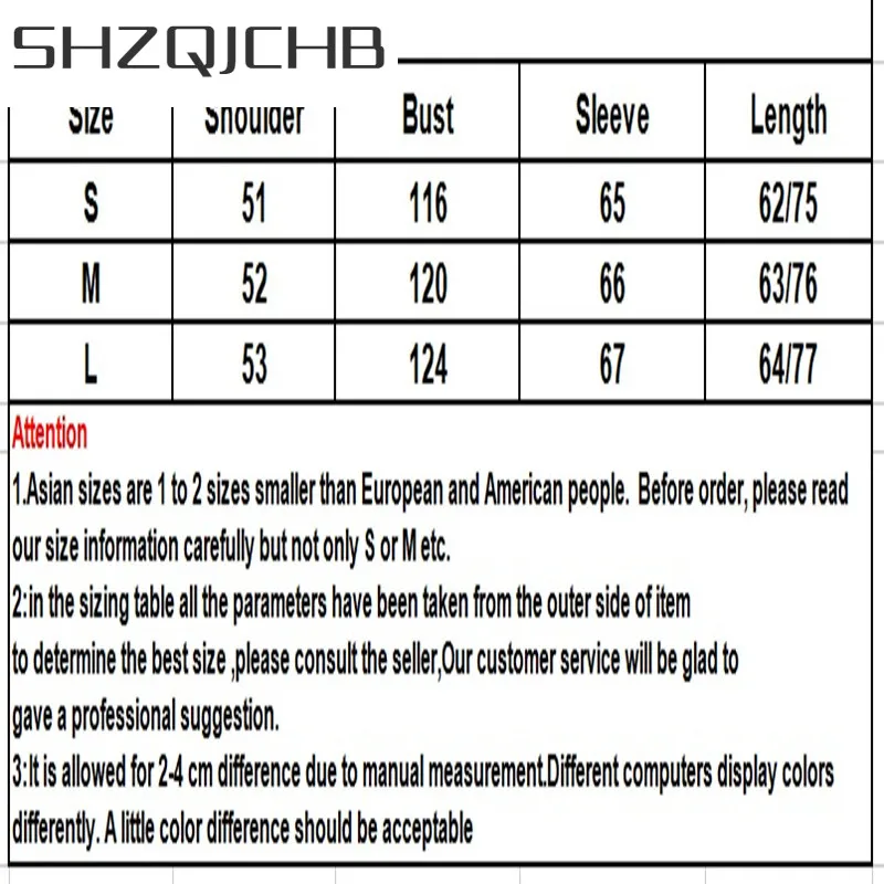 

SHZQ 2021 Chaqueta Mujer