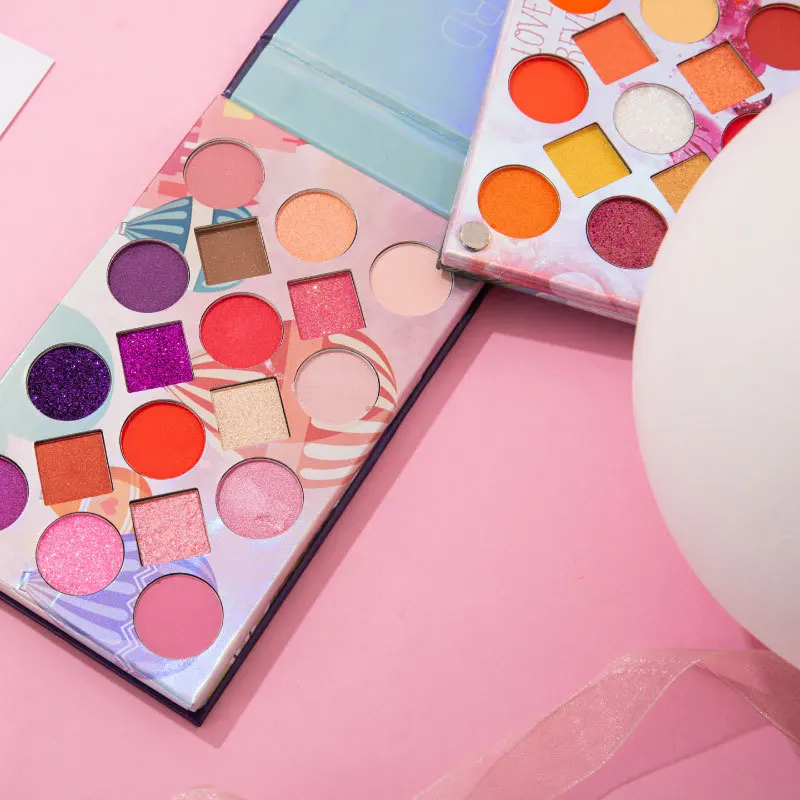 4 секционный измельчитель для специй с 72 цвет матовые тени век Палитра