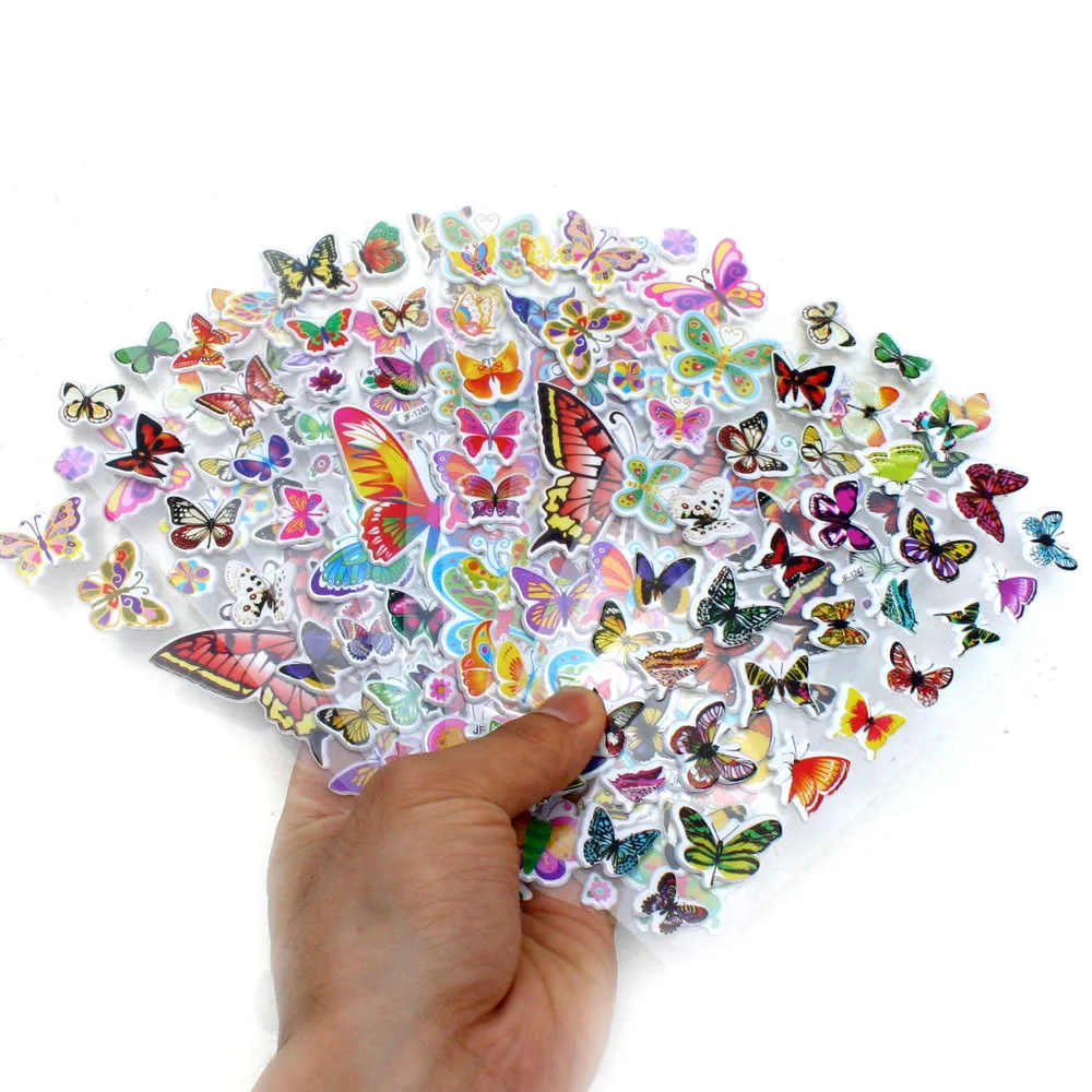 Новинка 80 различных листов объемные наклейки для детей ясельного возраста