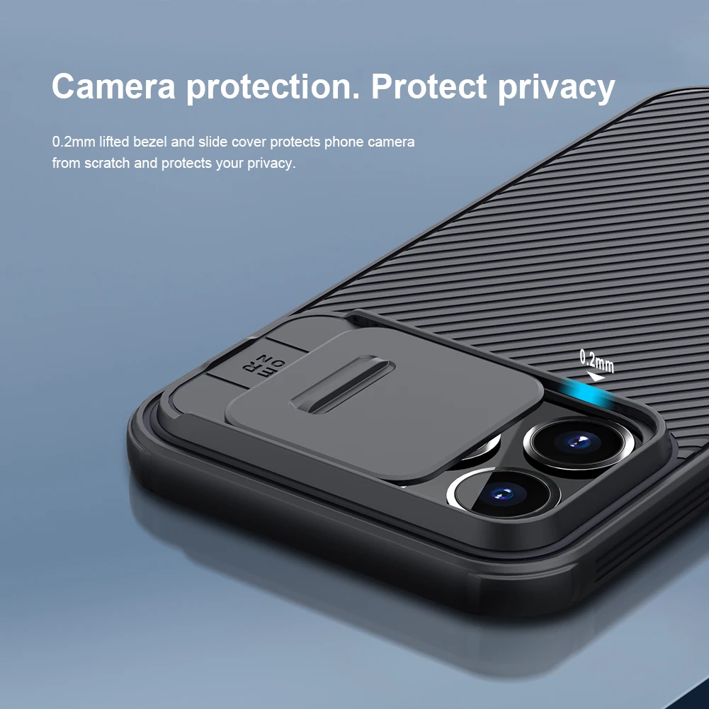 NILLKIN for iPhone 13 12 11 Pro Max Case Finger Ring Holder Shockproof Armor camera protection Mini | Мобильные телефоны и